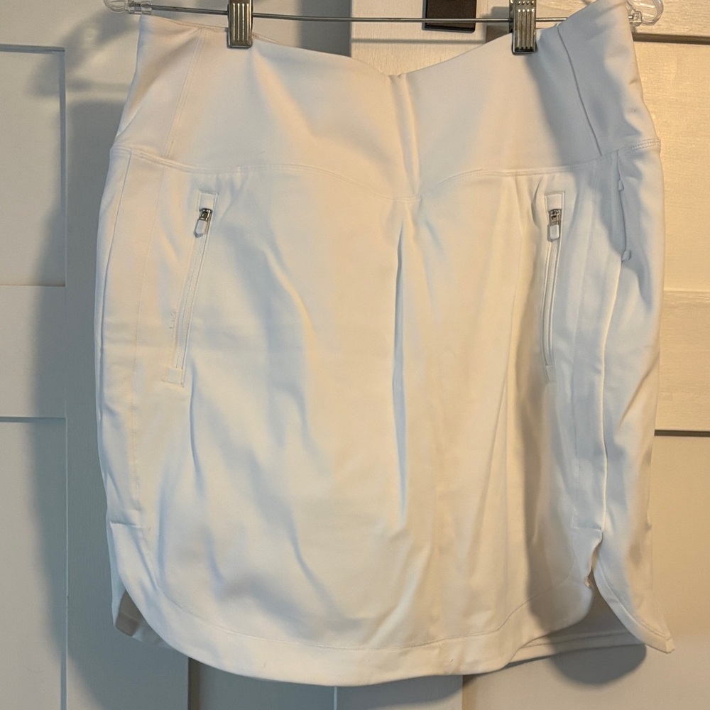Athleta White Fairway Golf Skort